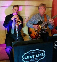 Lust Life Jazz Duo trumpet vocals guitar